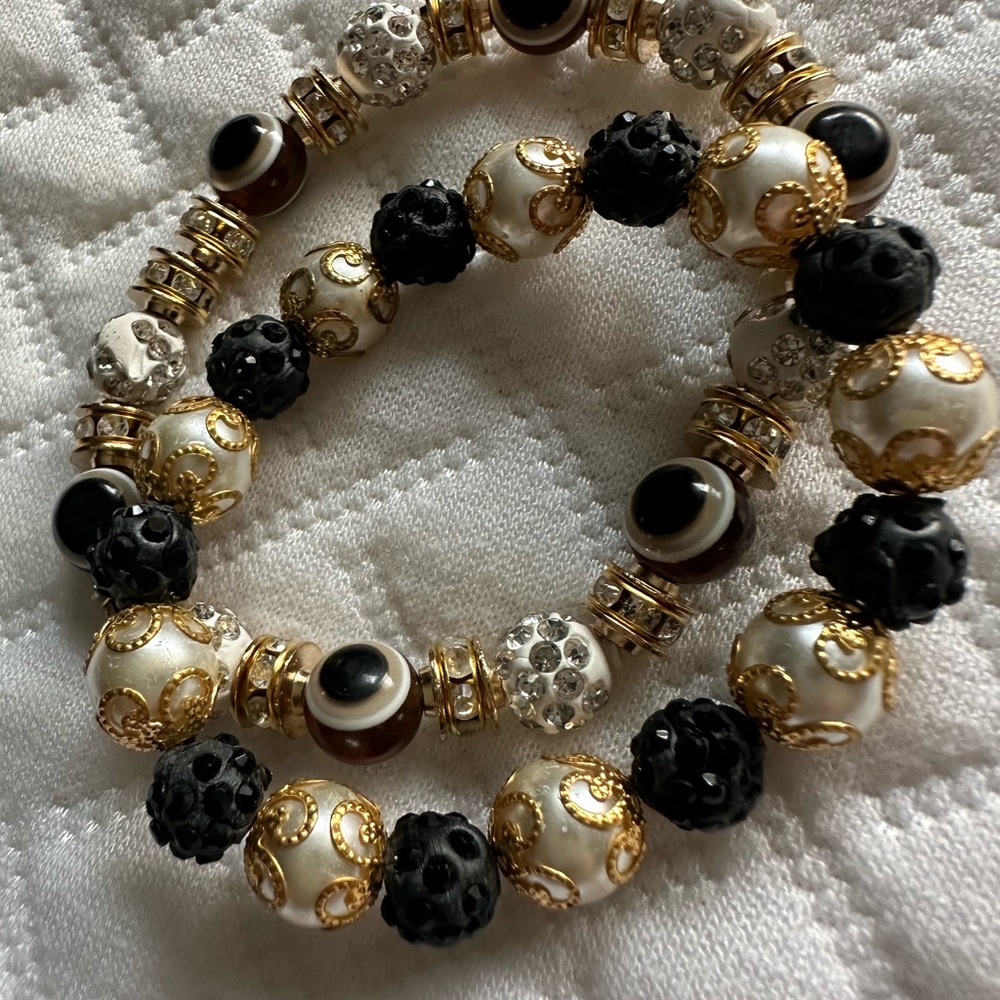 Stretchy Statement Pieces Fun Bracelets - image 4